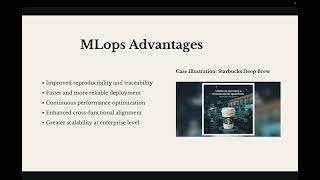 MLOps analysis presentation