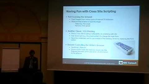 DeepSec 2007: Browser Hijacking