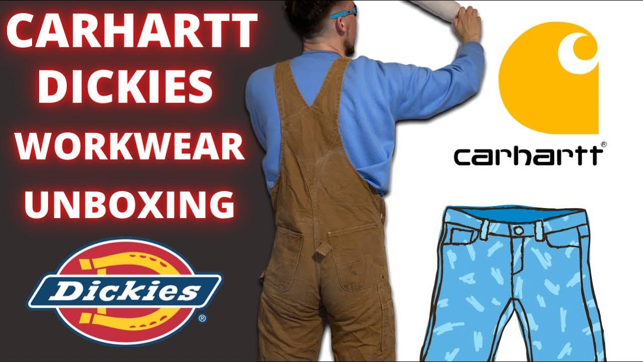 500 Carhartt/Dickies Workwear Mix Unboxing Wholesale) - YouTube