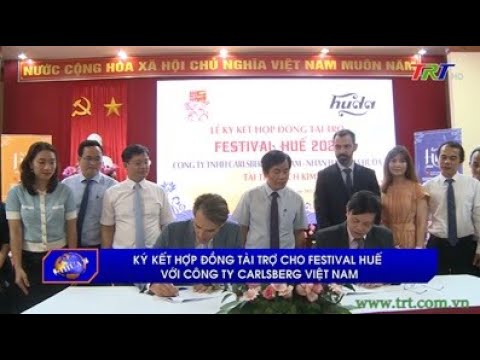 Video Ký kết hợp đồng tài trợ cho Festival Huế với công ty... - youtube