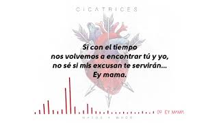 Natos y Waor - EY MAMA ft Recycled J (Letra) [Cicatrices] chords