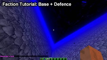 Minecraft FACTION Tutorial - BASE + DEFENCE - (Minecraft Factions Episode 1)