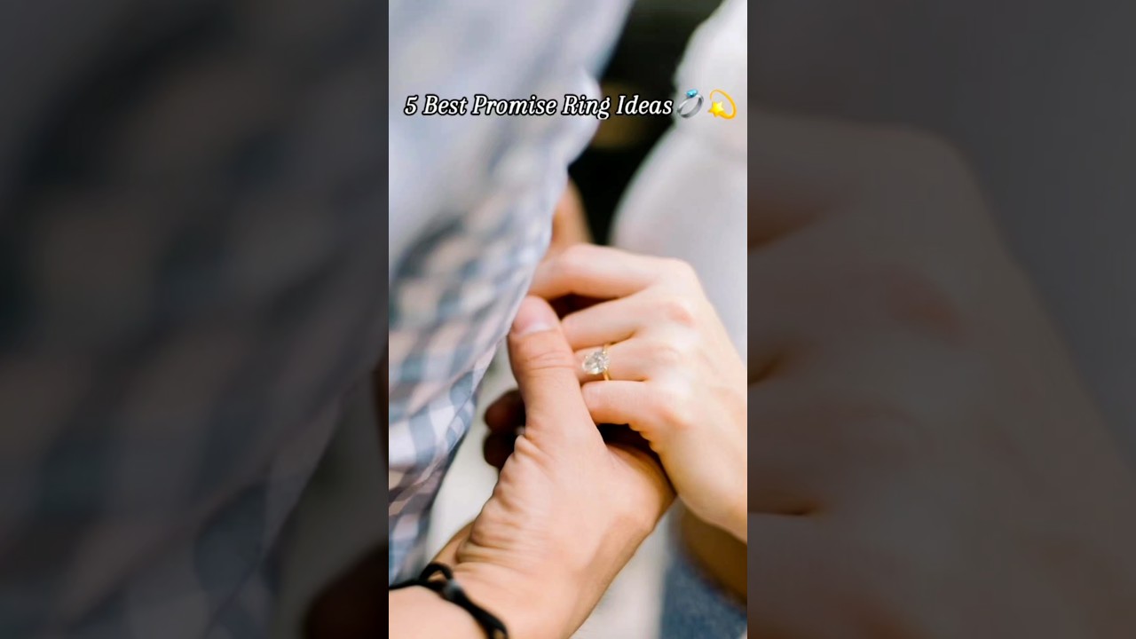 5 Best Promsie Rings To Give Your Girlfriend💍💫 