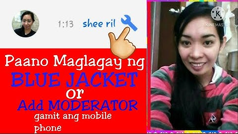 Paano Maglagay Ng Blue Jacket | How To Add Moderator During Live Streaming | For Begginers