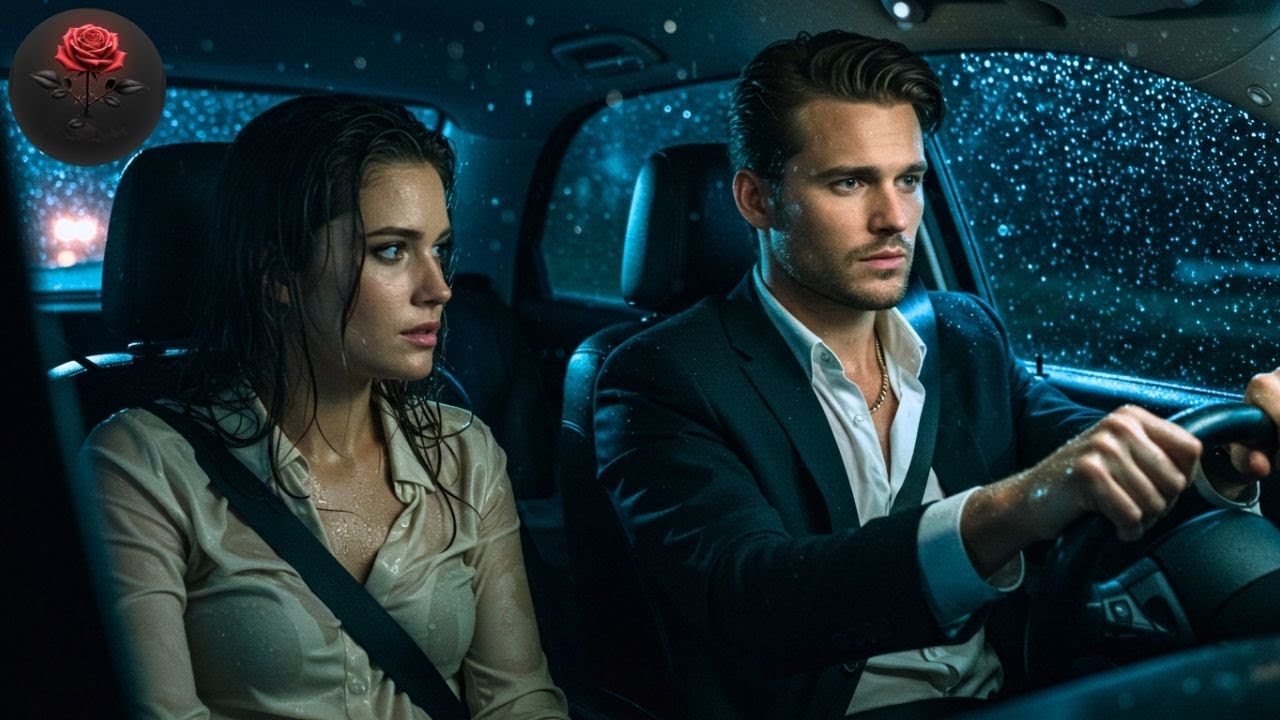 She Hid in the Wrong Car During a Storm — Nine Months Later, She’s Carrying the Mafia Boss’s Heir