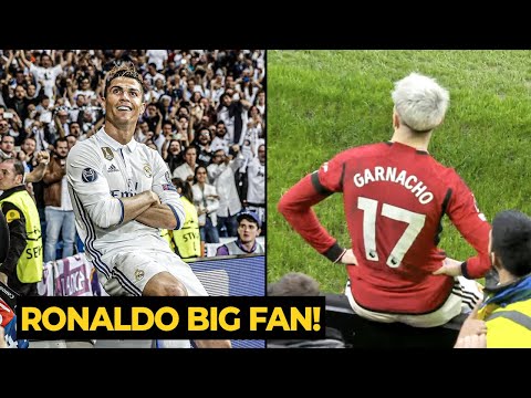Garnacho did Ronaldo celebration again after scored goal vs West Ham | Manchester United News