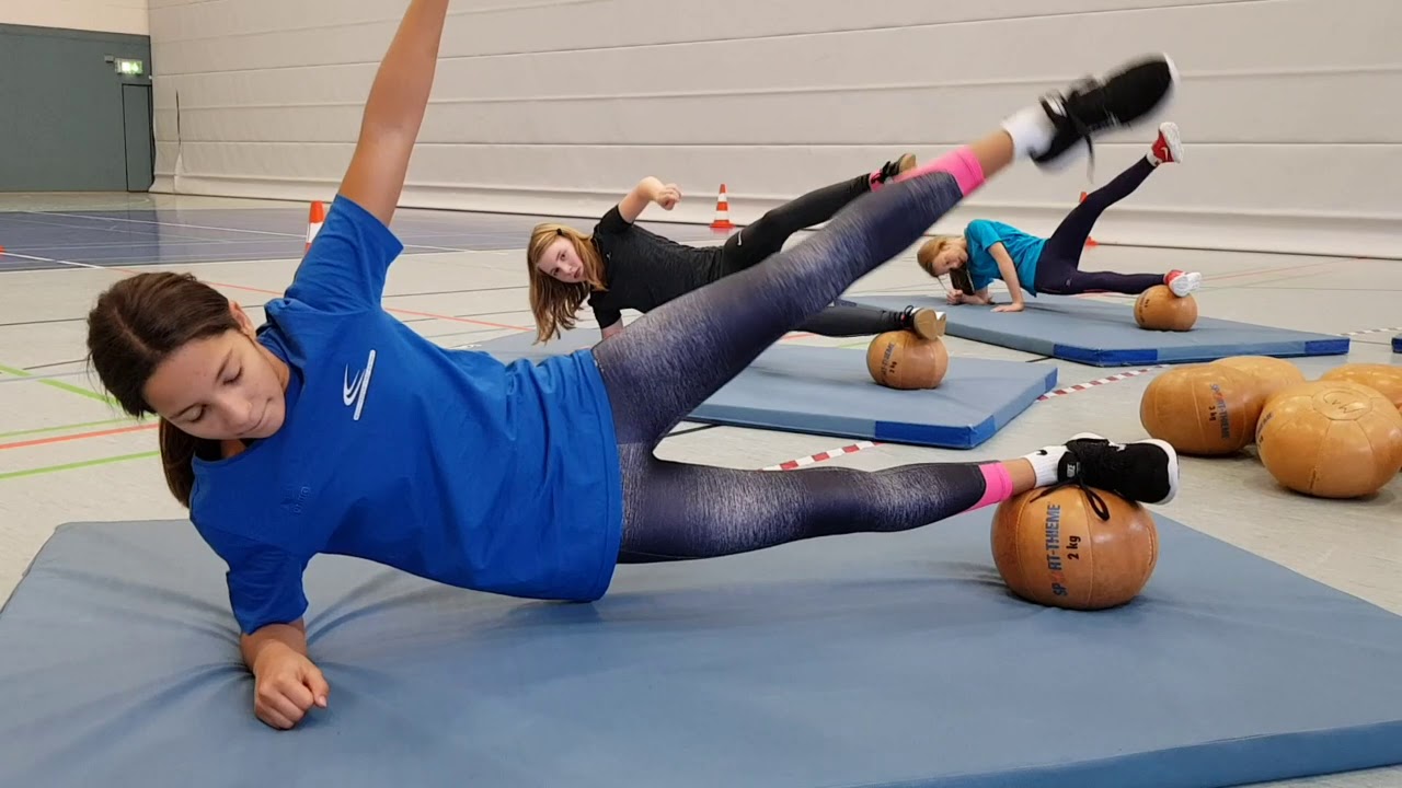 Koordinations- und Athletiktraining mit Medizinball