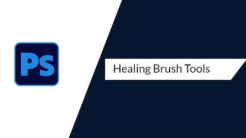 How to use the Spot Healing brush tool and Patch tool in Photoshop.