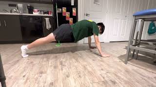 Trunk Stability Push-Up