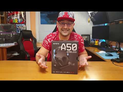 Разопаковане на слушалки Astro A50 Wireless