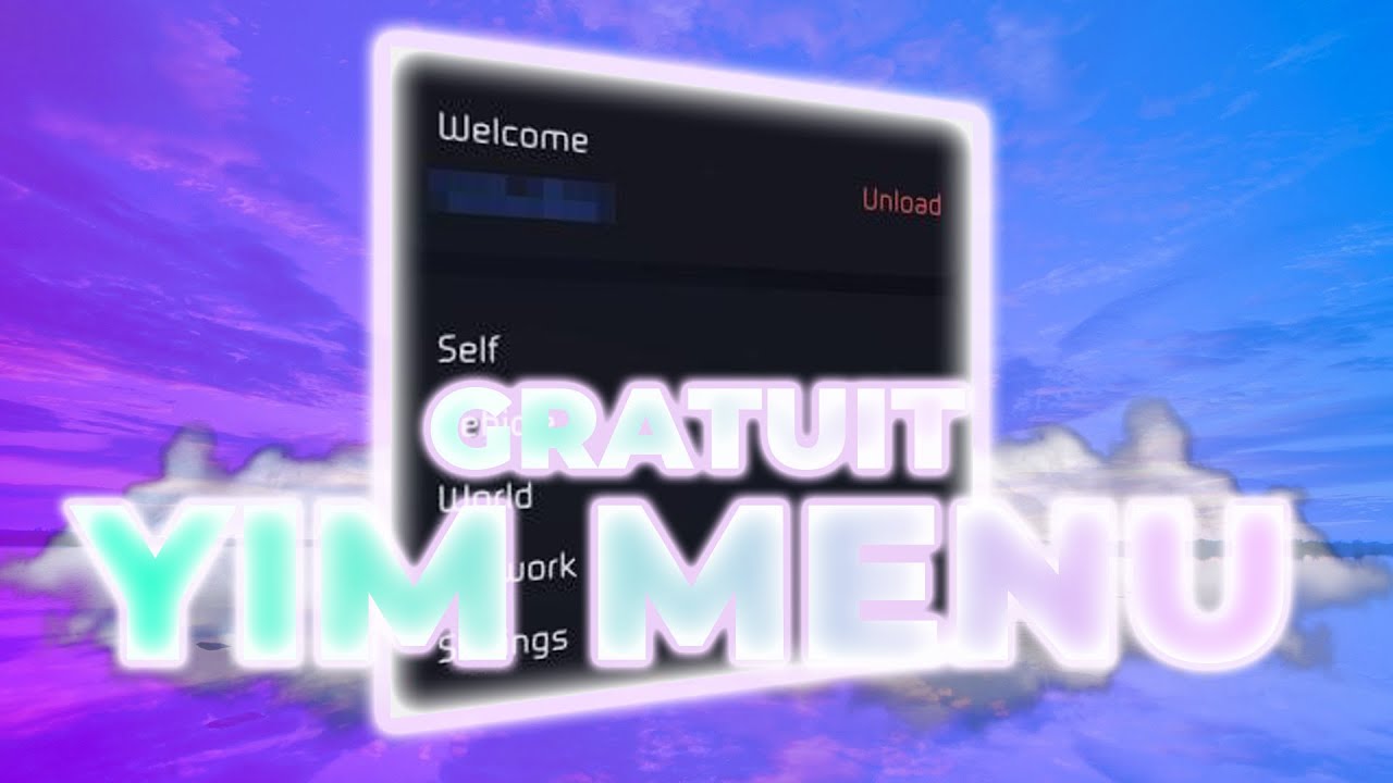 Présentation du YIM MENU ( gratuit ) - YouTube