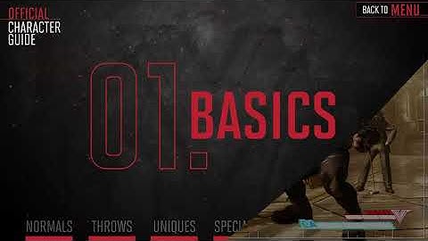 SFV: Cammy Official Character Guide