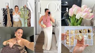 VLOG - SHEIN Vacation Haul & Outfits, Dressing Room Progress, Jewelry Organizing & Recents Haul!