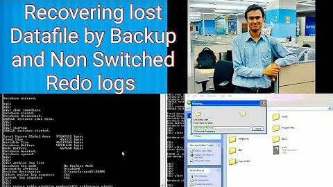 Recovering lost datafile with help of Backup and Non Switched Redo logs