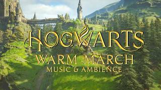 Warm March at Hogwarts - Harry Potter Music & Cozy Spring Atmosphere screenshot 5