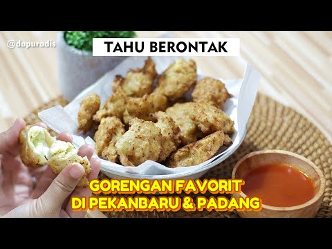 Resep Tahu Brontak Padang