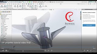 Reverse Engineering a Propeller with SOLIDWORKS® and RevWorks® Wealth