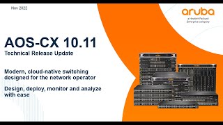 HPE Aruba Networks AOS-CX 10.11: DoDin APL Certification Technical Update Part4