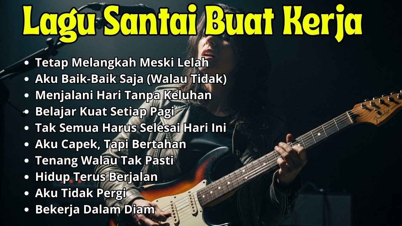 🎼 Playlist Lagu Kerja Santai Nonstop 2026 | Slow Rock & Mellow Full Album Fokus