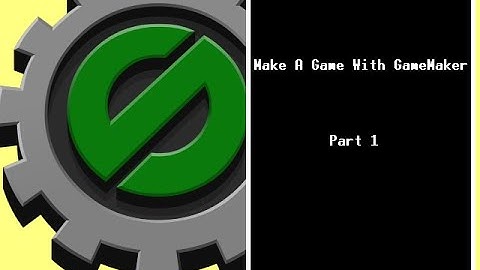 Hom To Make A Game With GameMaker 8.1 Part 1 / Movement And Animations