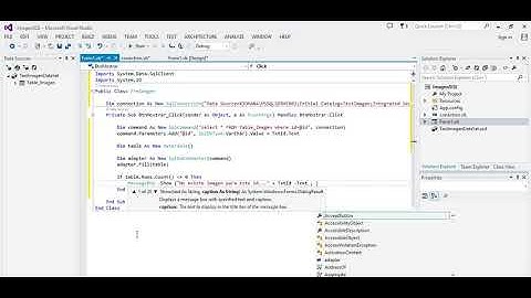 CÓMO MOSTRAR IMAGENES DESDE SQL EN VISUAL BASIC