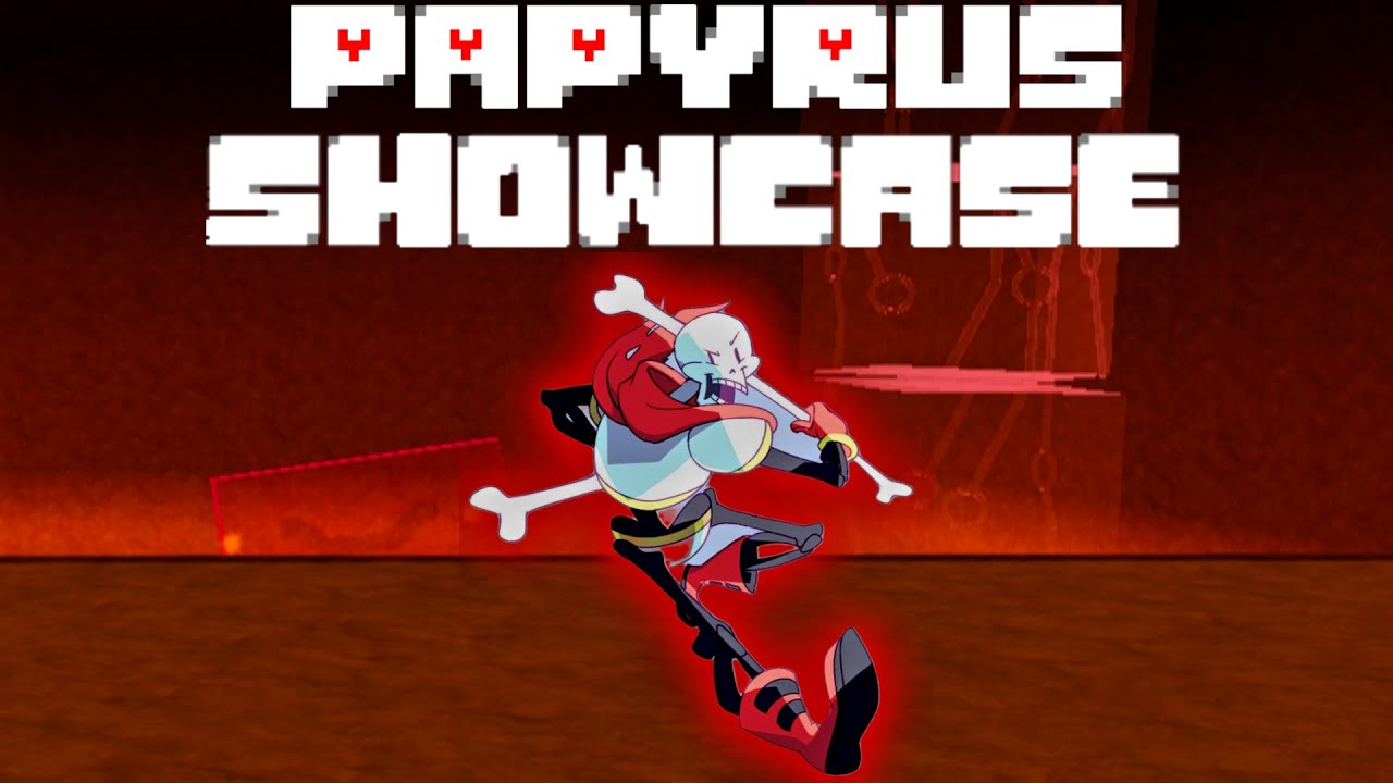 Papyrus Showcase! | Most mid UT wave survival (DT rework!) - YouTube