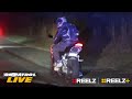 Cops Take On Fleeing Suspect Driving Stolen Motorcycle