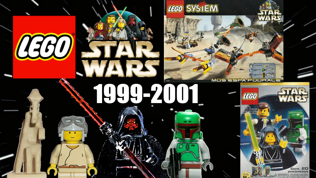 ALL LEGO Star Wars sets overview! (1999-2001) -