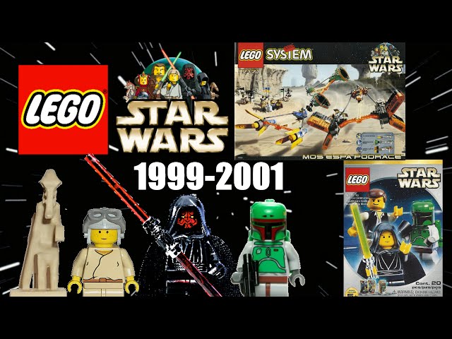 ALL LEGO Star Wars sets overview! (1999-2001) -