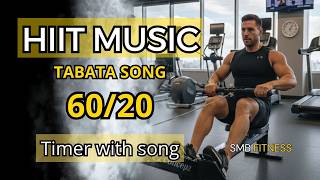 20 min Workout Music Timer 60/20 | HIIT & Tabata Long Intervals with music