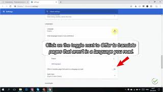 How to enable automatic website translation in Google Chrome - Windows / Mac OS screenshot 3