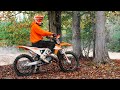 FMF Shorty KTM 150 SX - Raw 2 Stroke Sound