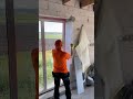 How to finish window returns the easy way #diy #drywall #construction