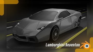 Lamborghini Reventon In Blender 2.9 (Speed Modeling)