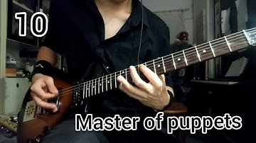 10 riffs NOT written by James Hetfield