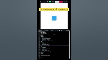 Use of transition effect in css #css #html #short | Code Alchemy
