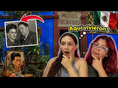 “¿AQUÍ VIVIERON? 😱 Reaccionamos a la Casa de Frida Kahlo y Diego Rivera”