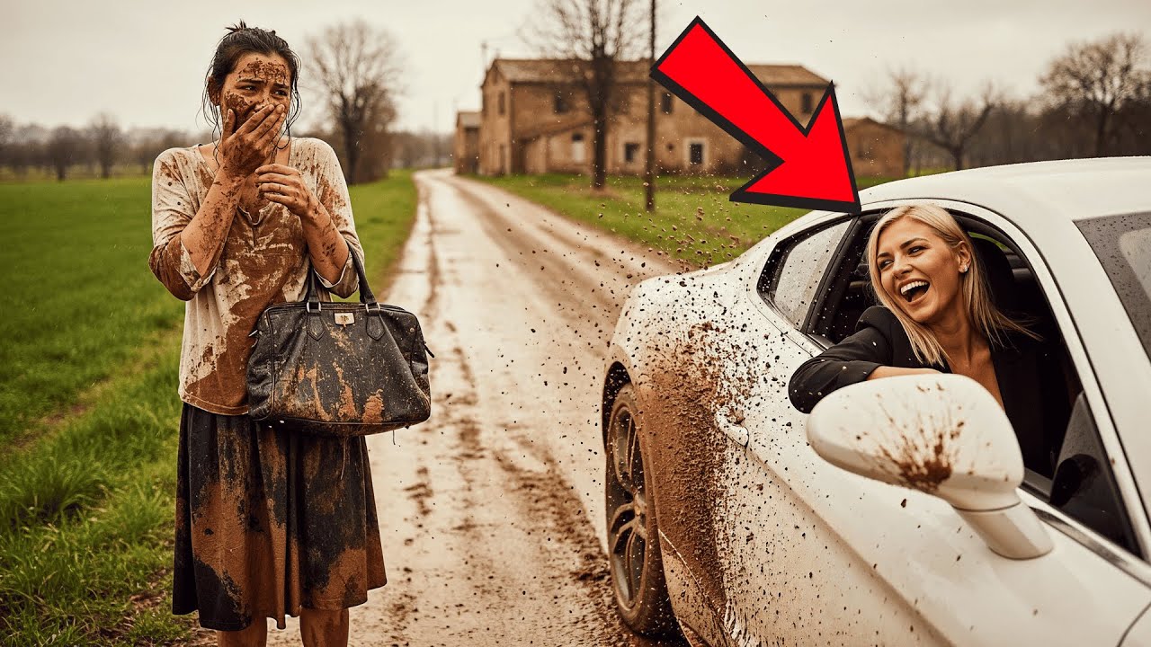 La millonaria del Maserati la cubrió de barro y se rio de ella. Dos meses después descubrió que aquella mujer podía quedarse con todo lo que su familia había construido