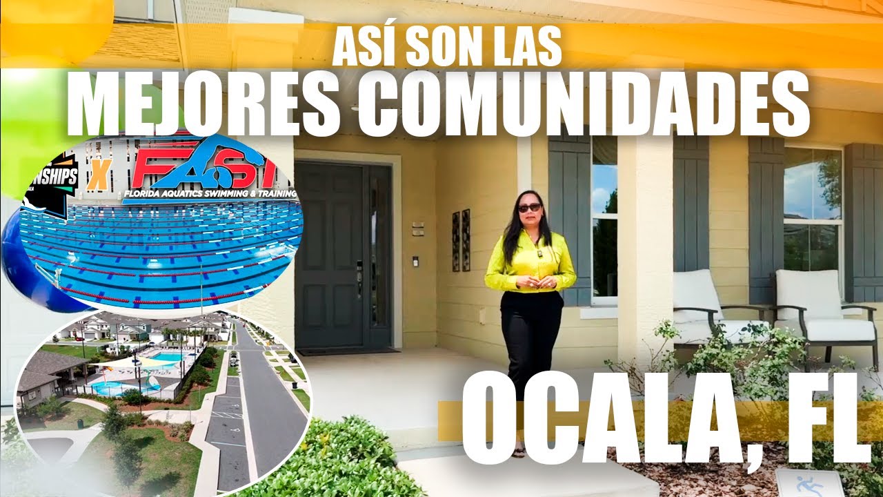 🔥Casas NUEVAS en comunidades de lujo en Ocala, Florida 😲