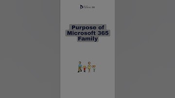 Purpose of Microsoft 365 Family #technology #shorts