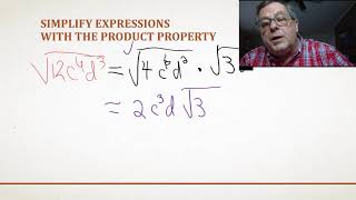 Simplify Expressions with the Product Property