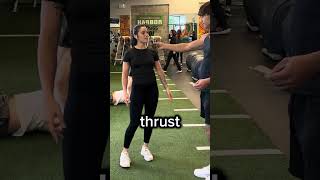 Beat Me In Pistol Squats & Hip Thrusts For $100💪🏽‼️ #challenge #gym