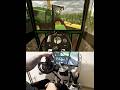 Deutz D7206 John Deere 9900i chopping corn Steering Wheel Thrustmaster Farmstick #dkgc #fs25 #deutz