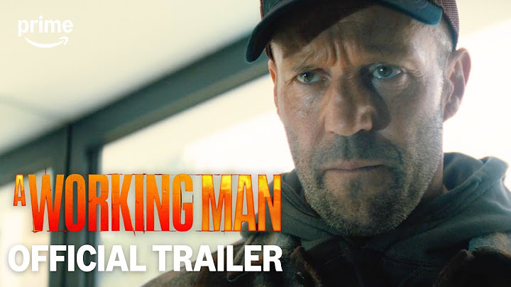 A Working Man | Official Trailer | Prime Video