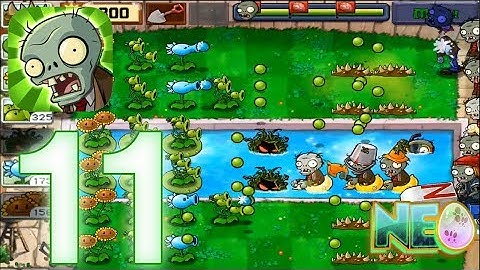 Plants vs. Zombies: Gameplay Walkthrough Part 11 - LEVEL 3.6 - 3.7 COMPLETED (iOS Android)