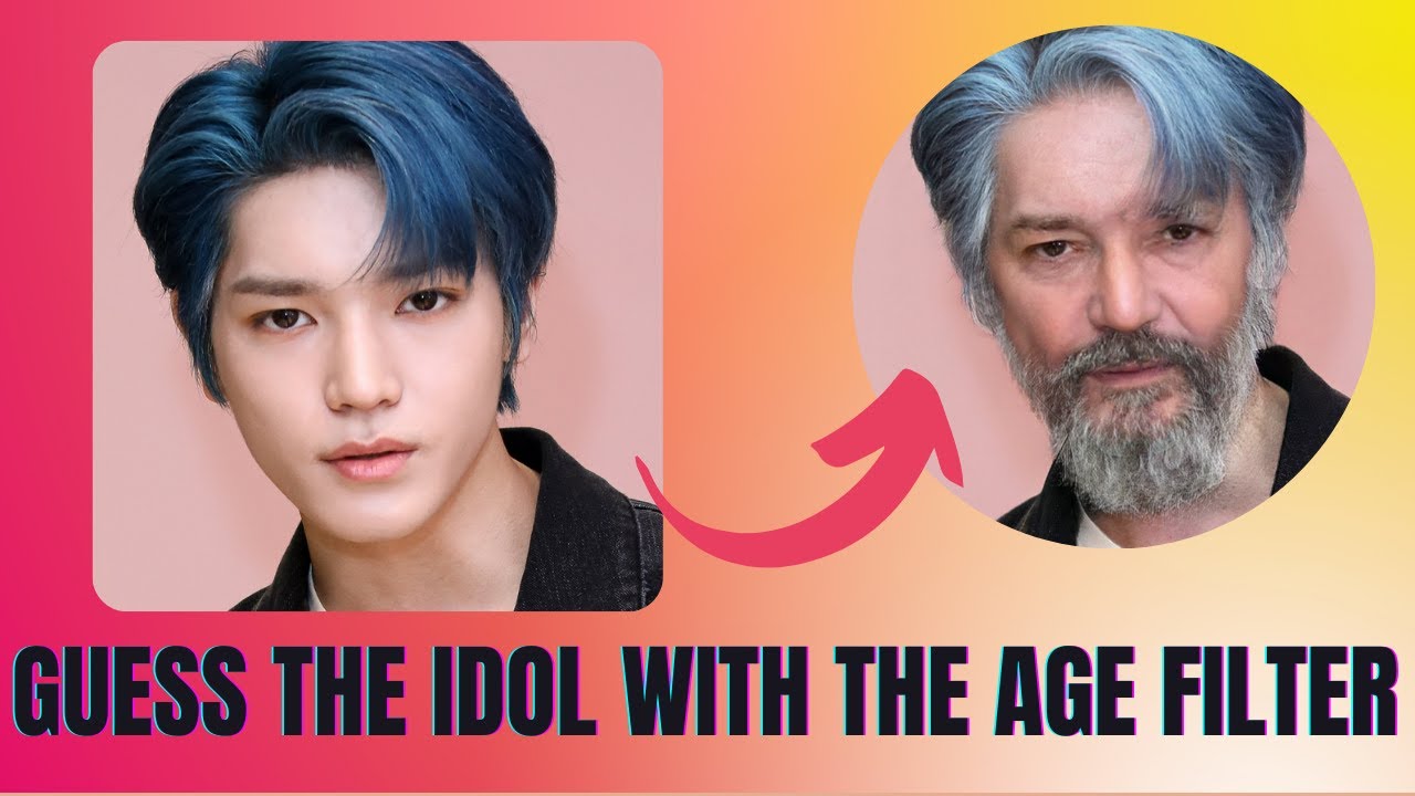 guess the kpop idol with the old filter - kpop game