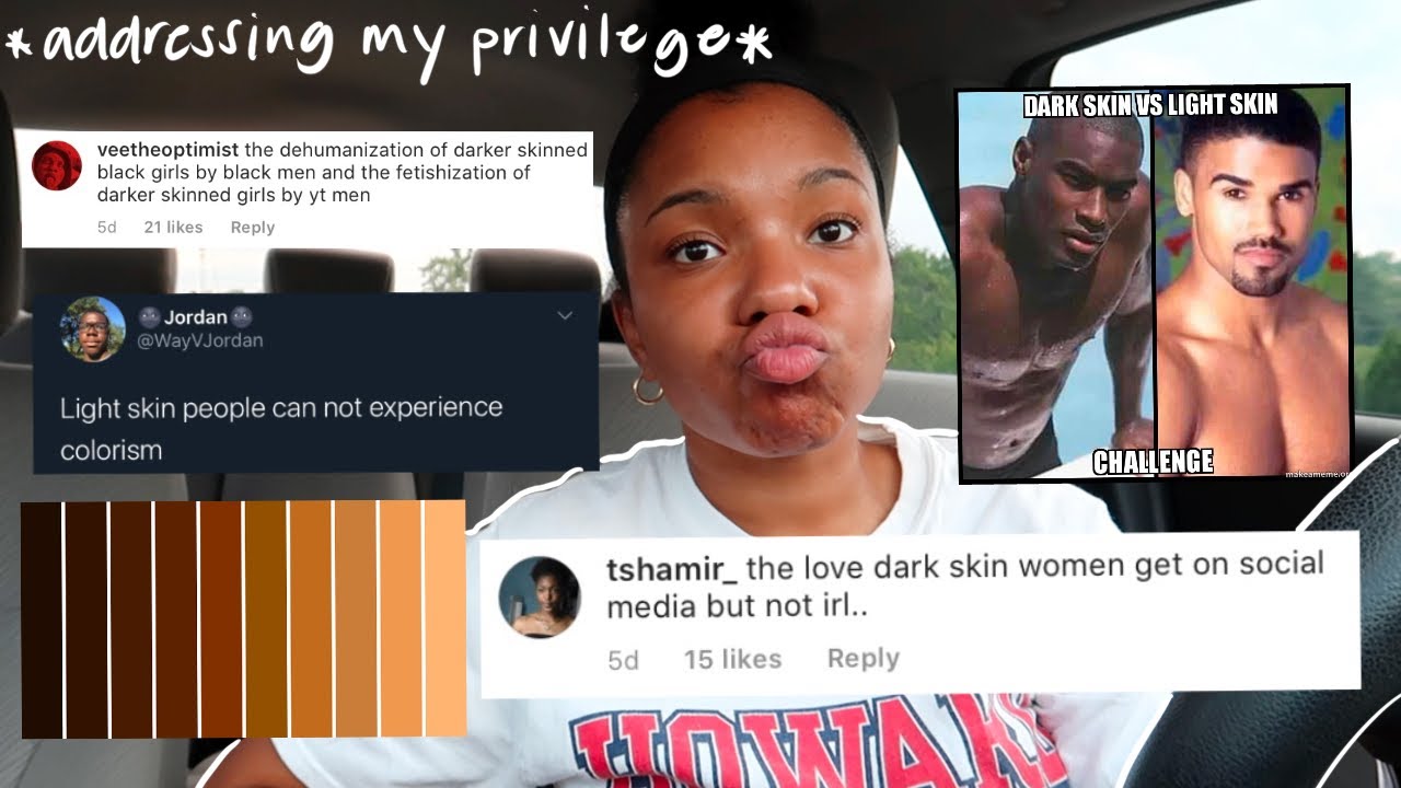 let's talk about colorism: dating preferences, self hate, & lightskin privilege
