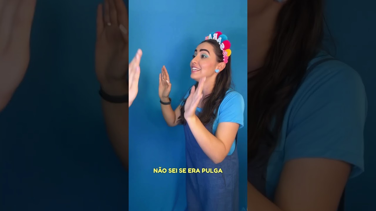 Pulga ou percevejo- brincadeira de mãos