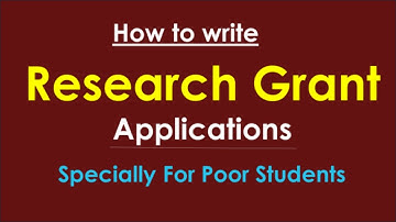 How To Write A Research Grant Application /Proposal | Step By Step Guide & Example