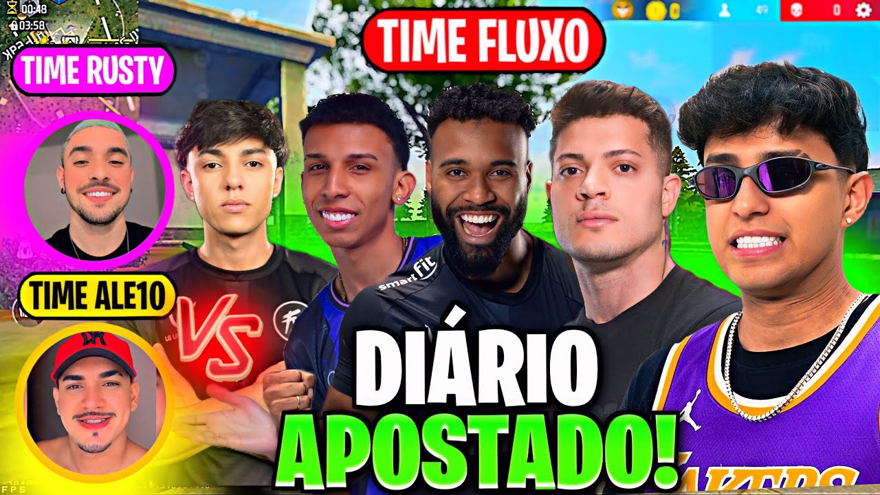 DIÁRIO APOSTADO + 4X4! O TIME ESTAVA EM TODOS OS END GAMES! NOBRU, CEROL, DAK, GURAS, MANOMAX, ALE10